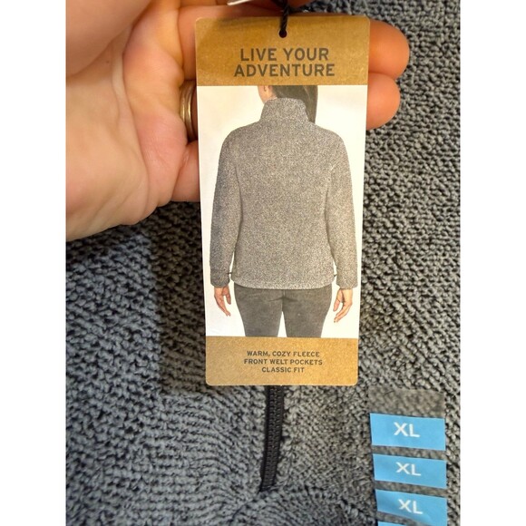 Eddie Bauer women’s Quarter zip fleece - Picture 3 of 6